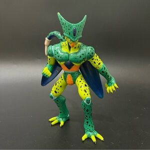 Vintage Dragonball Z Imperfect Cell Loose Action Figure 2000 Irwin Toy 5" Tall